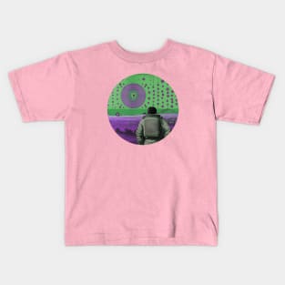 Hallucinating Astronaut Kids T-Shirt